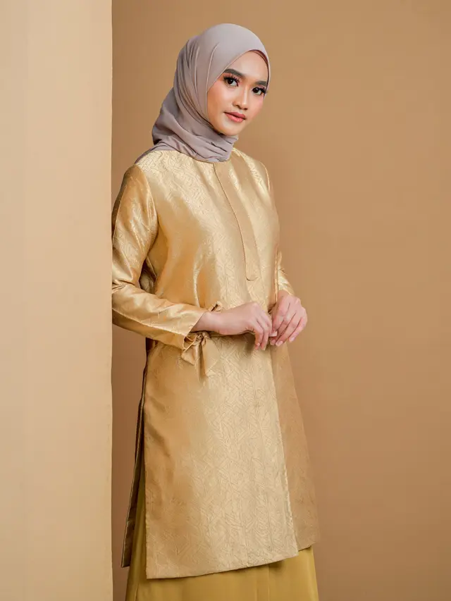 Gamis Brokat Inner Outer