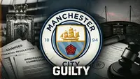 Ilustrasi Manchester City bersalah. (Bola.com/AI)