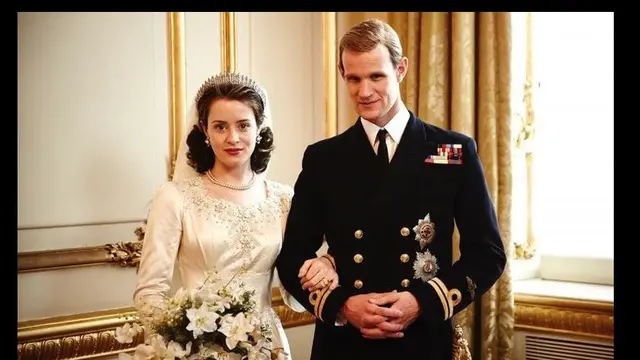 Claire Foy dan Matt Smith sebagai Ratu Elizabeth II dan Pangeran Phillip (Foto netflix via imdb.com)