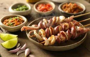 Resep Sate Cumi Sosis Goreng yang Gurih dan Anti Alot