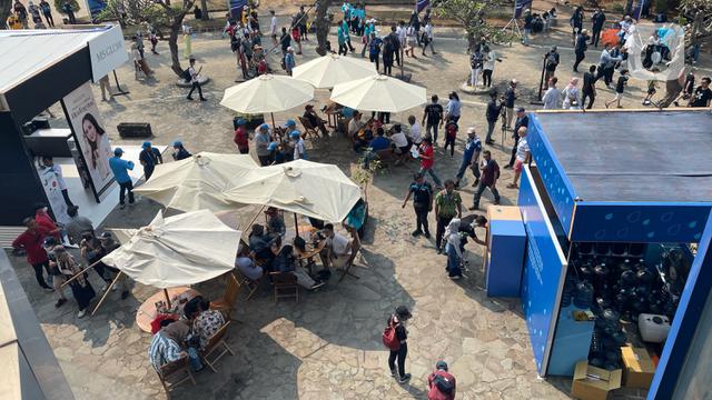 Penonton Formula E Jakarta Mulai Berdatangan