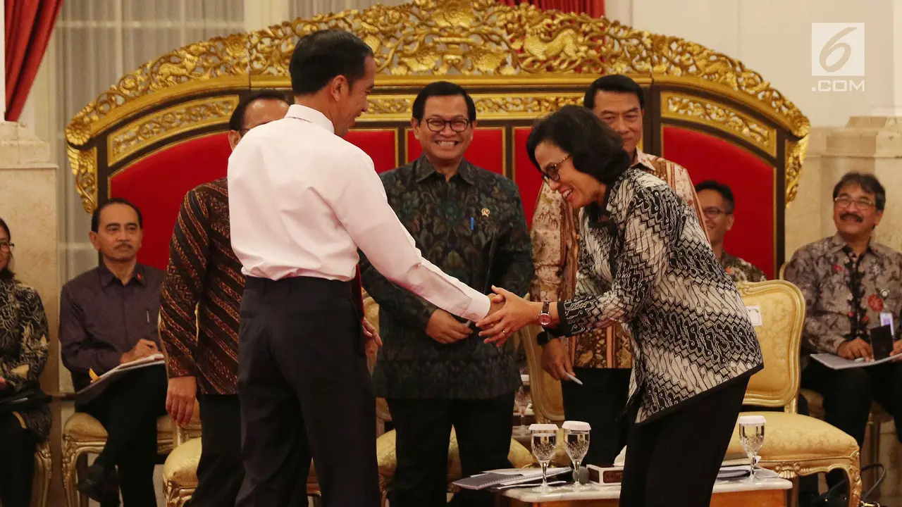 Jokowi Beri Ucapan Selamat Kepada Sri Mulyani