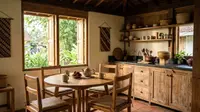 7 Desain Rumah Sederhana di Kampung dengan Dapur Menyatu Ruang Makan, Estetik dan Nyaman