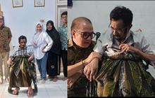 Potret dan Kabar Hamdan ATT Sakit Stroke Sejak 2017, Kini Pakai Kursi Roda