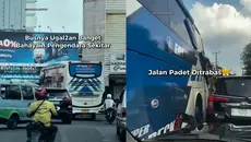 Viral Bus Zig-zag di Bandar Lampung Bikin Warga Takut