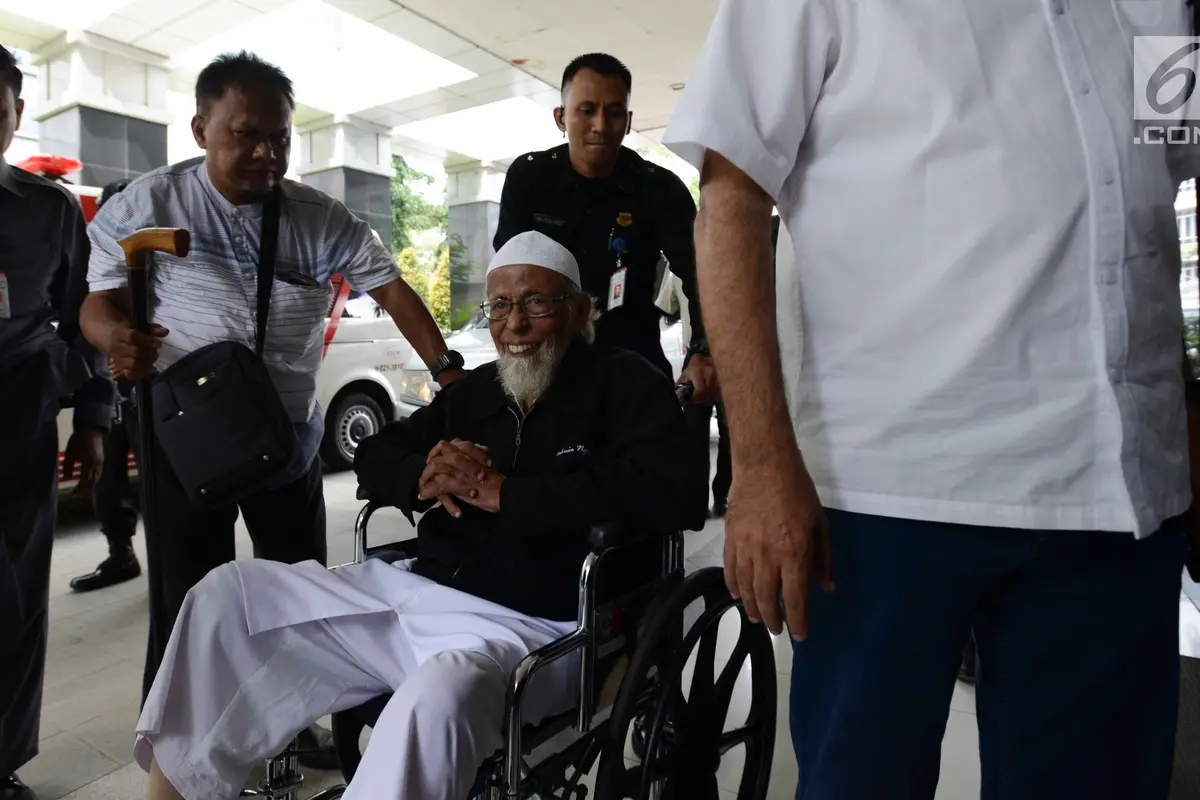 Abu Bakar Ba'asyir Jalani Pemeriksaan Kesehatan di RSCM