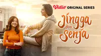 Bukan sekedar cerita romantis, ada pesan moral yang tersirat dalam serial Jingga dan Senja. (Dok. Vidio)
