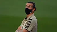 Legenda Timnas Jerman, Jurgen Klinsmann, menyarankan Gareth Bale untuk segera hengkang dari Real Madrid dan mencari klub baru. (AFP/Gabriel Bouys)