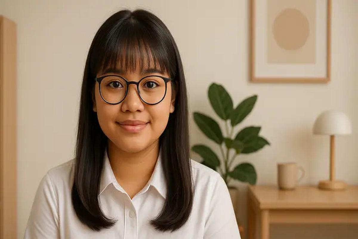 7 Model Rambut Poni Korea untuk Wajah Bulat, Bikin Makin Percaya Diri