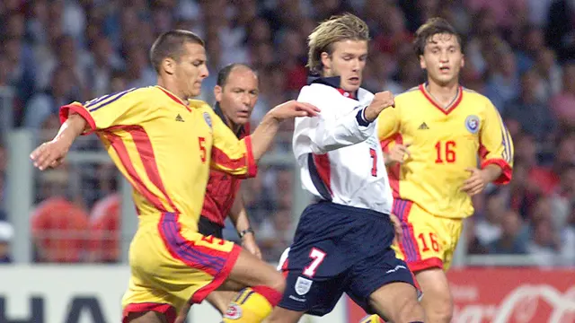 Foto: Melihat Gaya Rambut David Beckham Saat Tampil di Piala Dunia