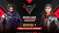Saksikan, Live Streaming Free Fire Master League Season 6 Babak Kualifikasi Divisi di Vidio. (Sumber : dok. vidio.com)