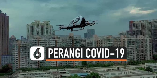 VIDEO: Drone Bantu Perangi Covid-19 di China, Bagaimana Caranya?