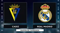 Link Live Streaming Pertandingan Liga Spanyol: Cadiz Vs Real Madrid