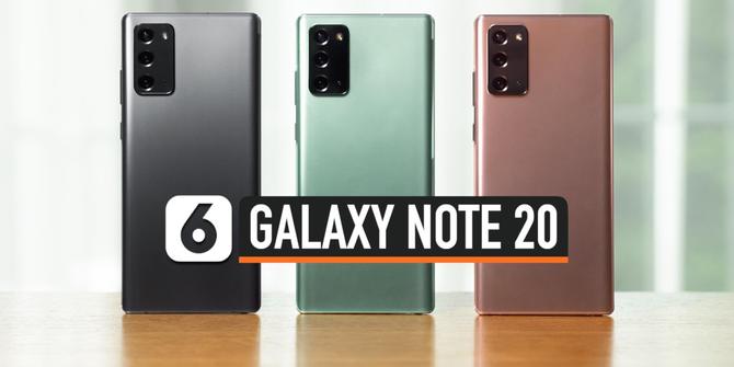 VIDEO: Simak! Spesifikasi dan Harga Samsung Galaxy Note 20
