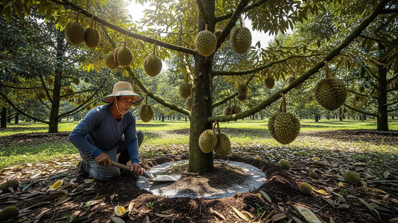 Pemupukan Durian