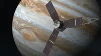 Pesawat Angkasa Luar NASA 'Juno' Berhasil Mengorbit Yupiter
