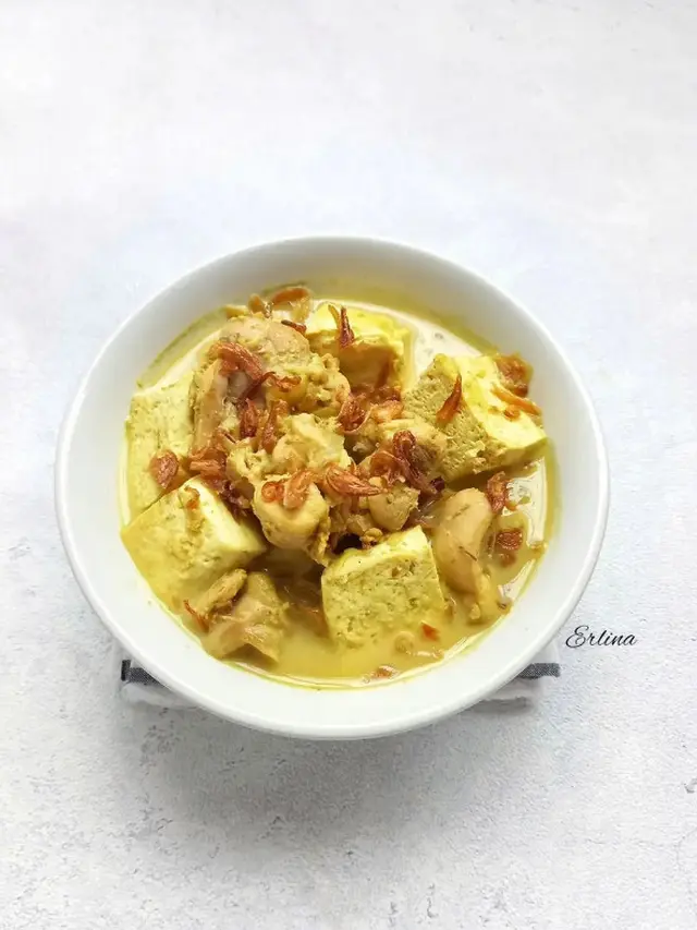 Kari Ayam Rendah Kolesterol tanpa Santan (Foto: Erlina via Cookpad)