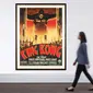 Poster film King Kong (1933) edisi bioskop Prancis. Dok: Sotheby's