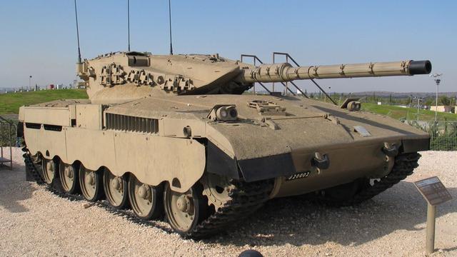 Tank Merkava Israel (Wikimedia Commons)