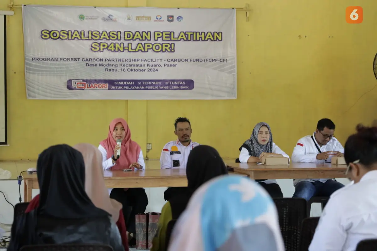 Sosialisasi SP4N-LAPOR! di Modang