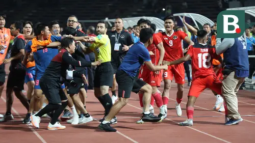 Kericuhan Final SEA Games 2023 Antara Timnas Indonesia U-22 Vs Timnas Thailand U-22