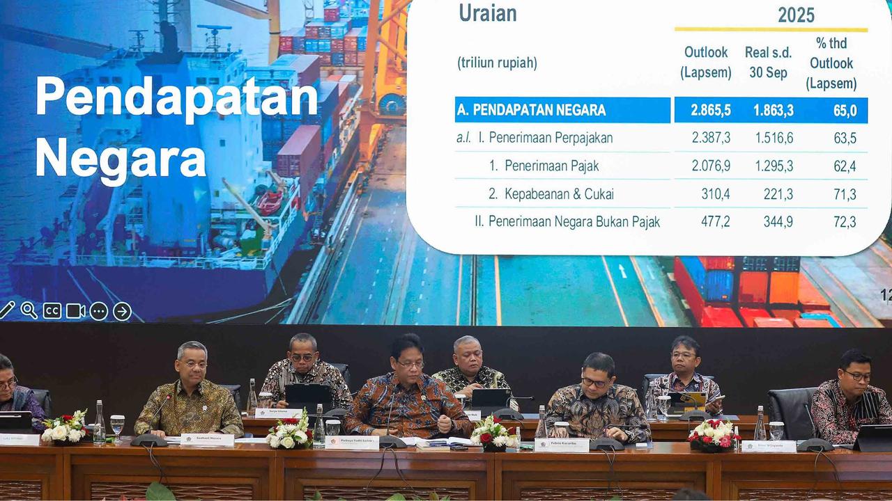 FOTO: Menkeu Purbaya Paparkan Kinerja APBN Edisi September