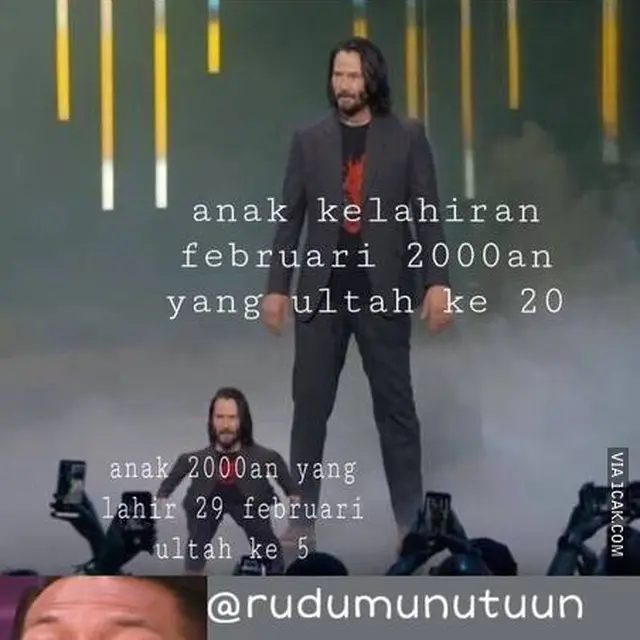 7 Meme Orang Lahir pada Tahun Kabisat Ini Kocak