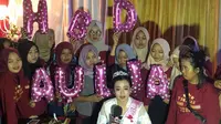 Momen Haru Perayaan Ulang Tahun Aulia D'Academy 4 yang Ke 22. (Sumber: Instagram @da4_aulia)