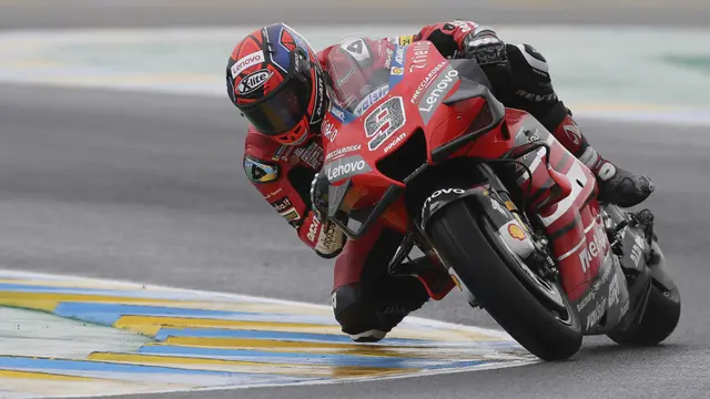 FOTO: Danilo Petrucci Tercepat di MotoGP Prancis 2020