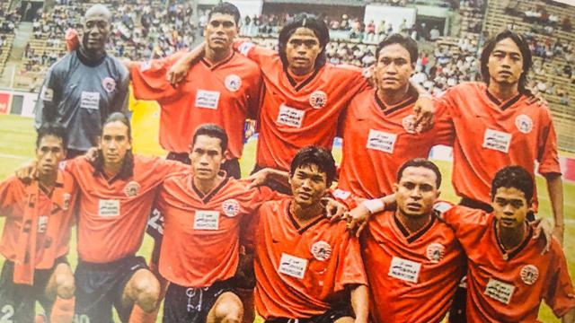 Persija saat menjuarai Liga Indonesia 2001.