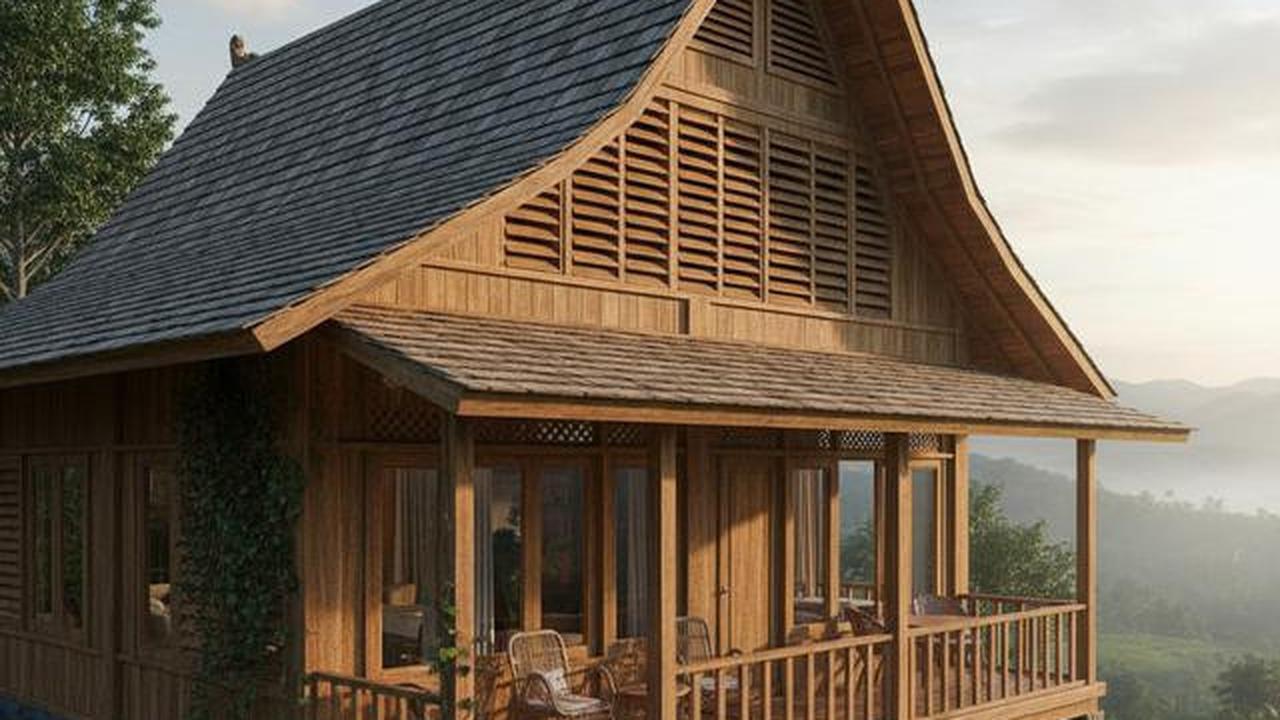 7 Model Rumah Tropis di Area Perbukitan dengan Ventilasi Alami yang Bikin Adem Sepanjang Hari, Nyaman dan Hemat Energi