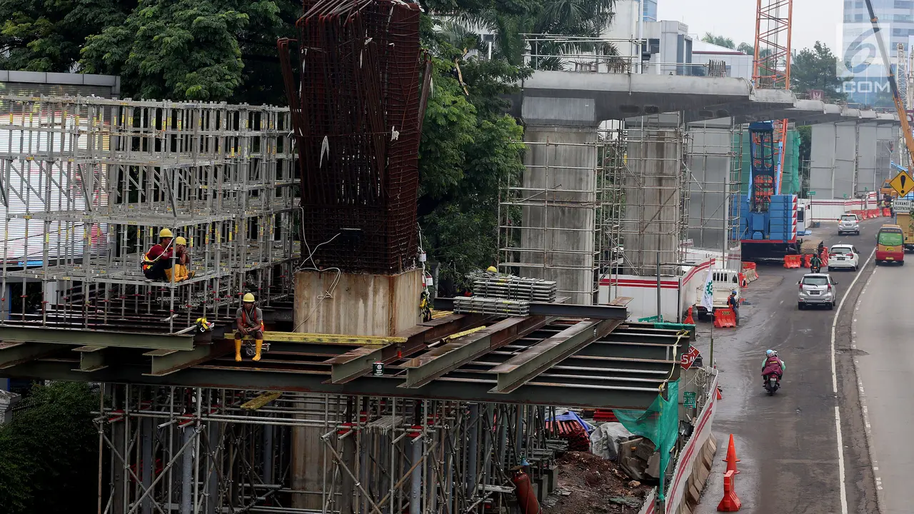 Progres Pembangunan LRT Jabodebek