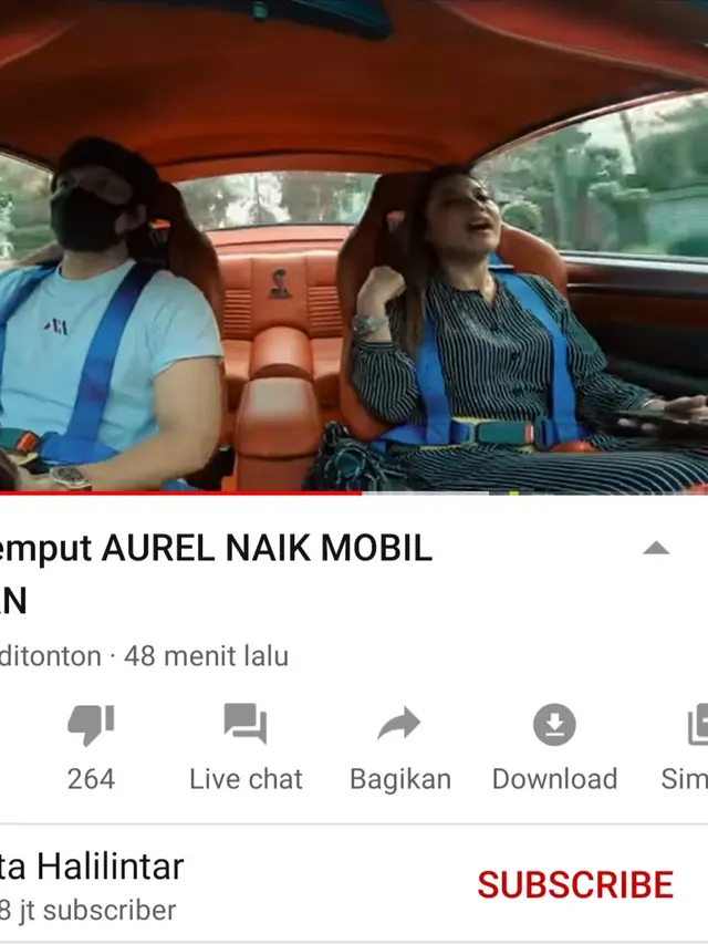 Unggahan Atta Halilintar. (Foto: YouTube Atta Halilintar)