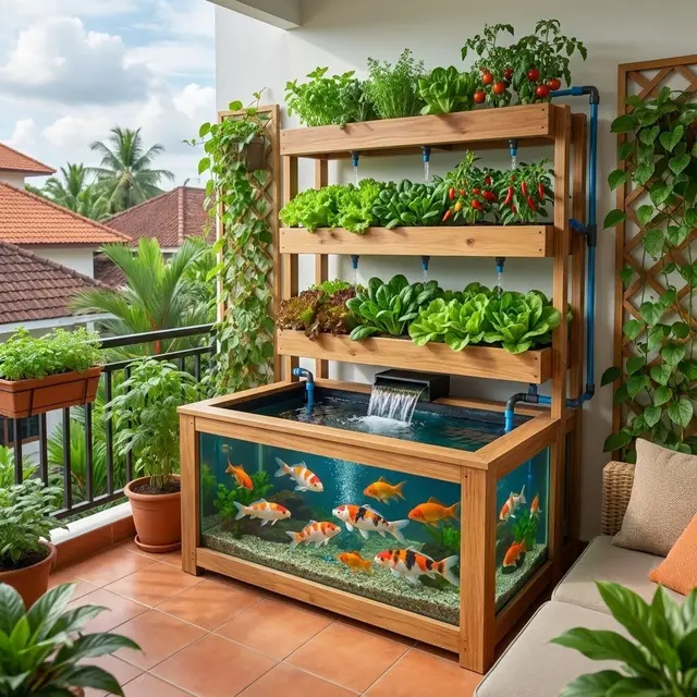Desain Balkon Rumah yang Bisa Jadi Kebun Sayur Mini