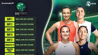 Jadwal Live Streming WTA 1000 BNL D’Italia 2023 di Vidio, 10-21 Mei 2023. (Sumber : dok. vidio.com)