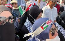 Cerita Zaskia Adya Mecca Gambarkan Suasana Jelang Long March dari Kairo ke Rafah, Akui Dicegat Puluhan Polisi dan Intel dari Depan Hotel