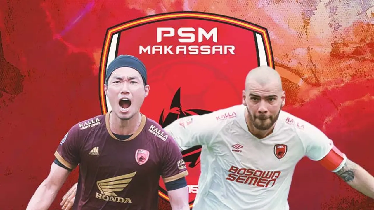 PSM Makassar - Kenzo Nambu dan Wiljan Pluim