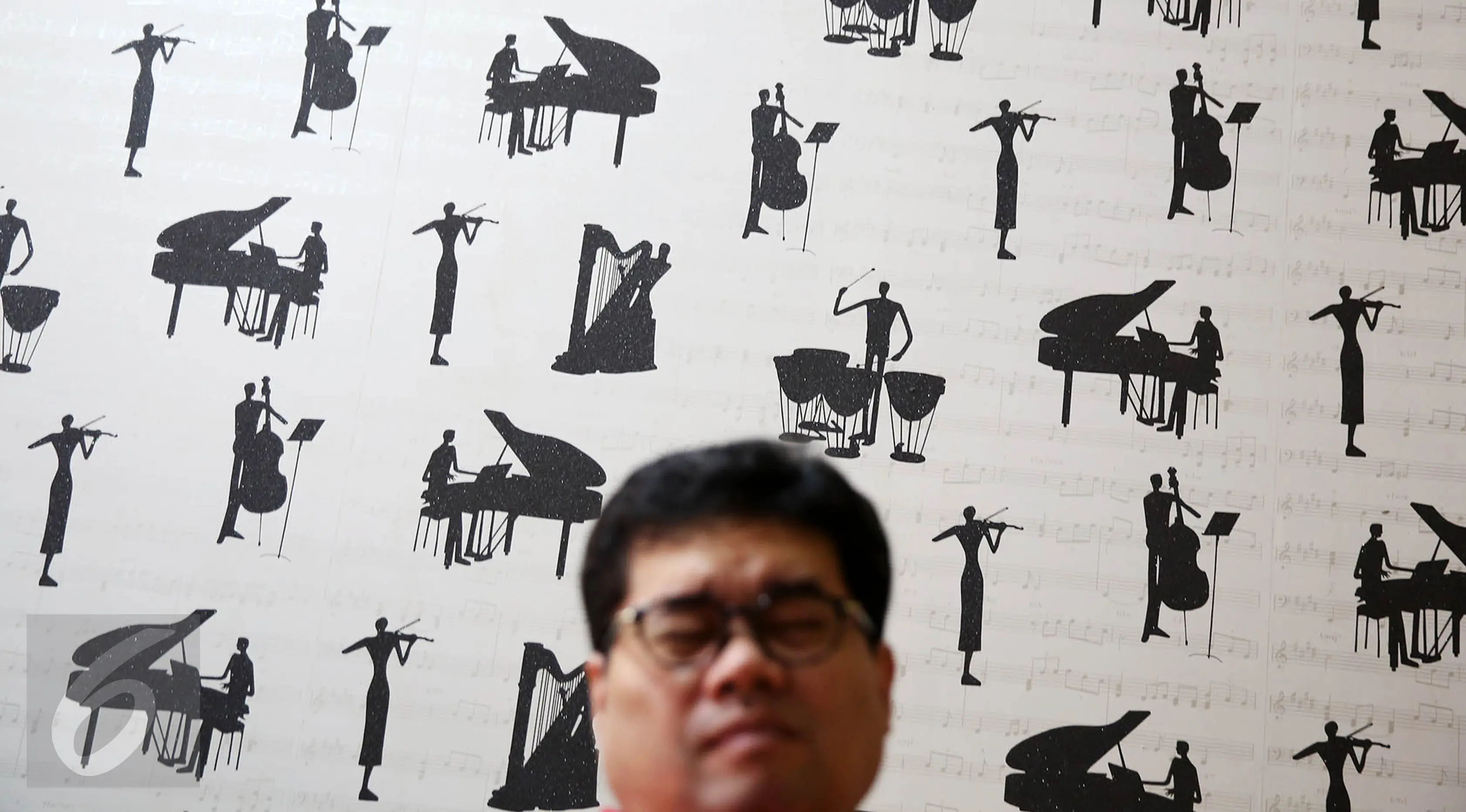  Pianis dan Komposer Ananda Sukarlan (Liputan6.com/Immanuel Antonius)