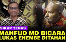 VIDEO: Mahfud MD Tegas Bicara Penangkapan Lukas Enembe Terkait Korupsi di Papua