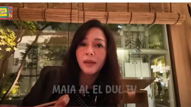 Maia Estiantty dan Irwan Mussry Wisata Kuliner di Jepang, Makan Ramen Halal sampai Sperma Ikan.  foto; Youtube MAIA ALELDUL TV