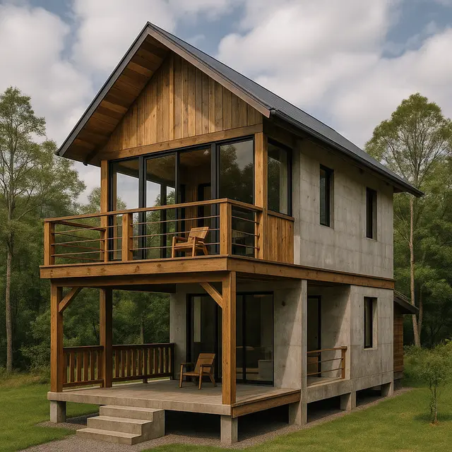 Desain Rumah Kampung Kekinian yang Estetik