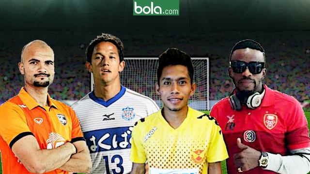  Sergio van Dijk, Irfan Bachdim, Andik Vermansah, Greg Nwokolo (Bola.com/Samsul Hadi)