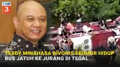 Mulai dari Eks Kapolda Sumbar Irjen Teddy Minahasa yang divonis penjara seumur hidup hingga bus pariwisata terjatuh ke jurang di Tegal, berikut adalah rangkuman berita menarik minggu ini
