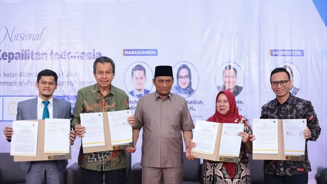 Kolaborasi IKA FH UMP-HukumOnline Sosialisasi Hukum Kepailitan di Sumsel