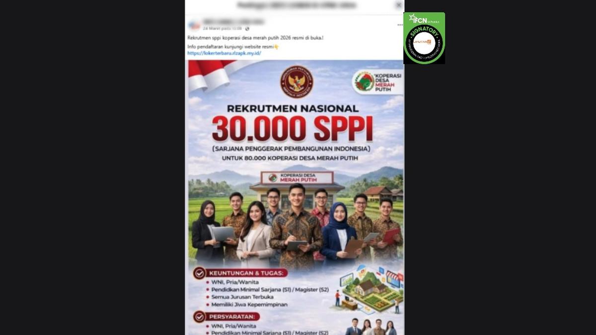 Hoaks Seputar Lowongan Pekerjaan yang Beredar di Medsos, Simak Daftarnya