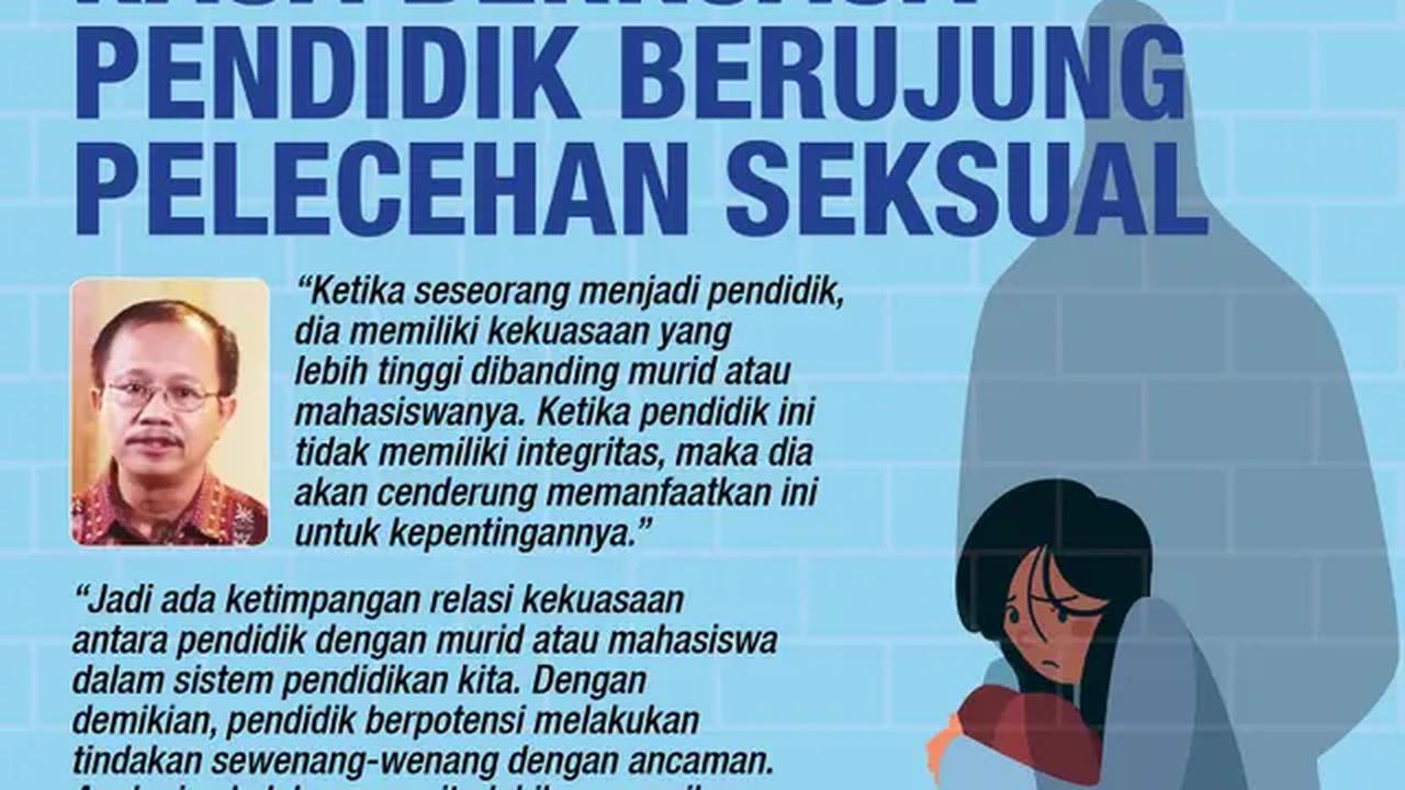 Infografis: Rasa Berkuasa Pendidik Berujung Pelecehan Seksual (Liputan6.com/Abdillah)