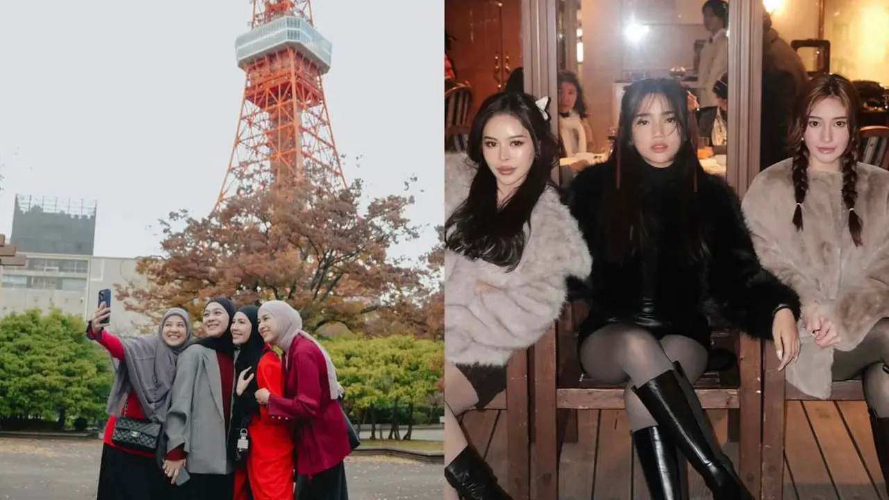 Outfit liburan bersama bestie yang bikin kelihatan kompak