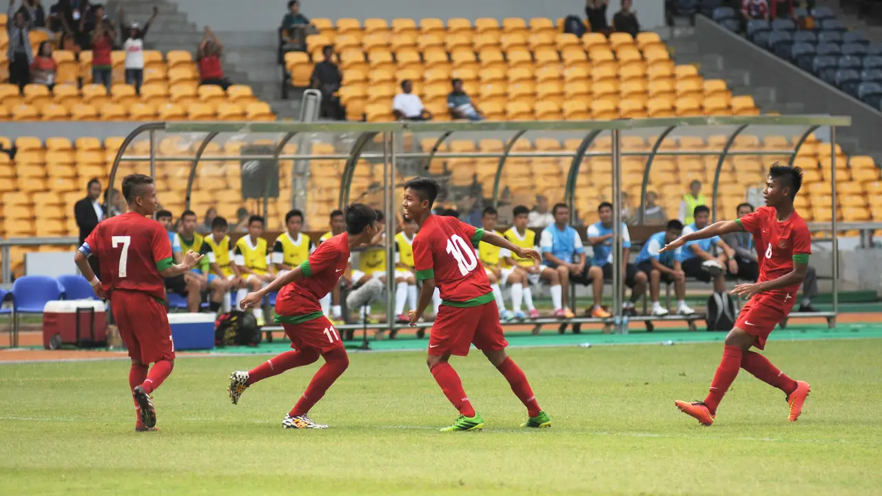 Timnas U-16 Menang Tipis Atas Vietnam