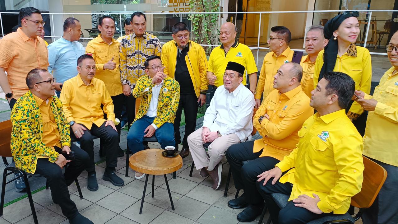 RK-Suswono Sambangi DPD Golkar DKI Jakarta: Konsolidasi Jelang Pendaftaran
