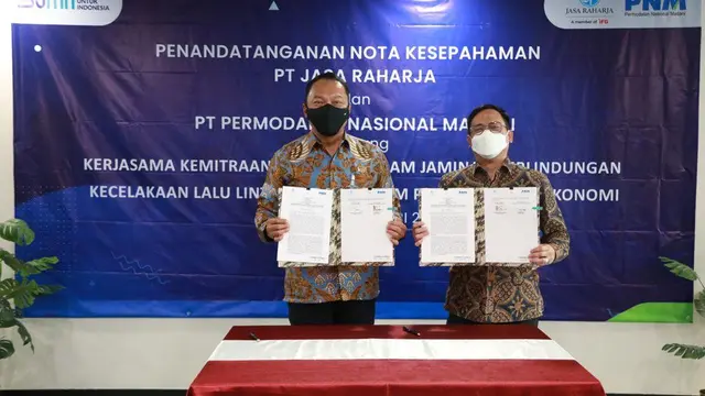 Berdayakan Ekonomi Korban Laka, Jasa Raharja Gandeng PNM